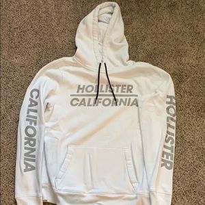 White Holister Hoodie